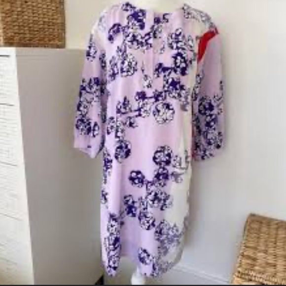 Diane Von Furstenberg Julieta Silk Dress Size 10 - Picture 7 of 16